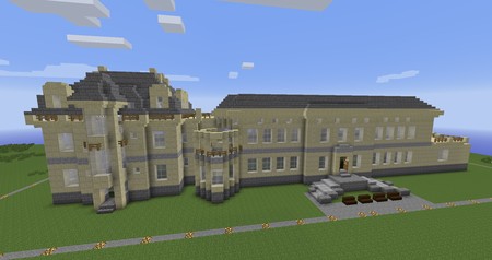 Pałac w Ostromecku w kujawsko-pomorskiej przestrzeni „Minecrafta”