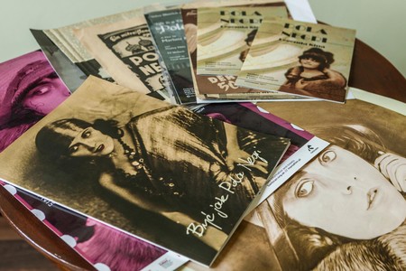 Eksponaty w Izbie Pamięci Poli Negri