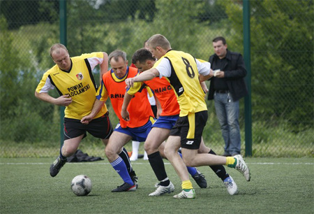 Turniej Piłkarski Euro 2012 Samorządowców Województwa Kujawsko-Pomorskiego, fot Andrzej Goiński
