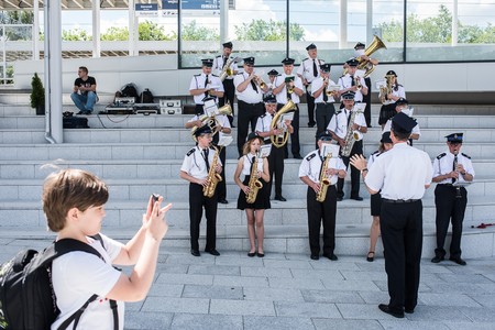 Otwarcie dworca kolejowego w Solcu Kujawskim, fot. Tymon Markowski