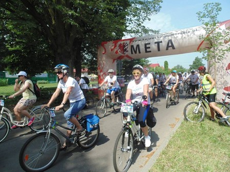Rajd rowerowy w Brodnicy, fot. Jacek Grzybowski