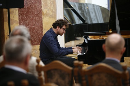 Wręczenie stypendiów artystycznych w Pałacu Lubostroń, fot. Andrzej Goiński/UM WK-P