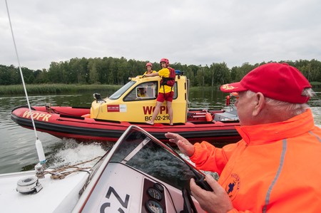 Dyżur WOPR na Zalewie Koronowskim, fot. Tymon Markowski