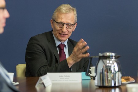 Spotkanie z delegacją Południowej Ostrobotnii, fot. Szymon Zdziebło/tarantoga.pl