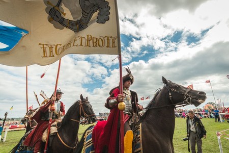 Turniej rycerski w Golubiu-Dobrzyniu, fot. Szymon Zdziebło/tarantoga.pl