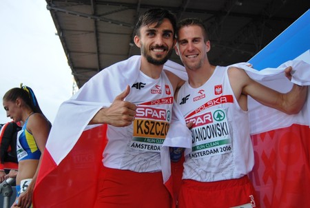 Adam Kszczot i Marcin Lewandowski, fot. UMWKP