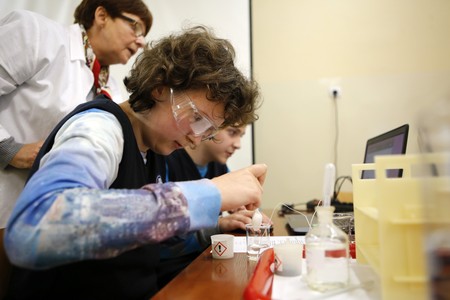 Nowoczesna pracownia w Zespole Szkół nr 2 w Toruniu, fot. Mikołaj Kuras