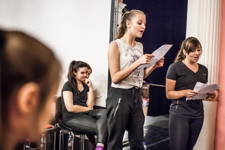 W Teatrze Muzycznym odbywają się warsztaty musicalowe dla młodzieży, fot. Andrzej Goiński/UMWK-P