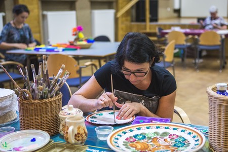 „Robótki pod chmurką” w Muzeum Etnograficznym w Toruniu, fot. Szymon Zdziebło/Tarantoga.pl