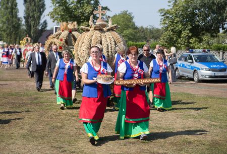 Dożynki wojewódzkie, fot. Szymon Zdziebło