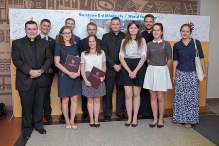 Podziękowania za zaangażowanie w organizację Światowych Dni Młodzieży”, fot. Szymon Zdziebło/tarantoga.pl