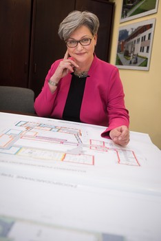 Dyrektor Centrum Pulmonologii Mariola Brodowska, fot. Tymon Markowski