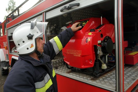Ochotnicza Straż Pożarna w Jeżewie, fot. Andrzej Daskar
