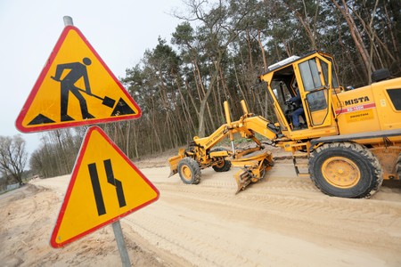 W ramach realizacji inwestycji jezdnia zostanie wzmocniona i otrzyma szerokość 7 metrów, fot. Jacek Smarz