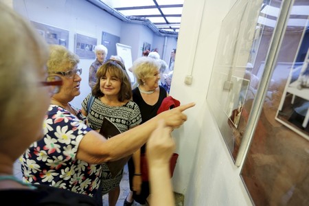 Wernisaż w Wojewódzkim Ośrodku Animacji Kultury w Toruniu, fot. Mikołaj Kuras