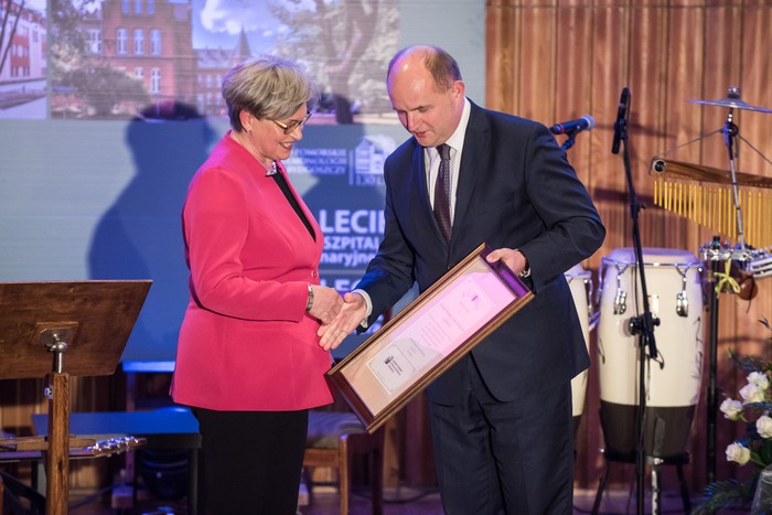 Dyrektor Centrum Pulmonologii Mariola Brodowska, fot. Tymon Markowski