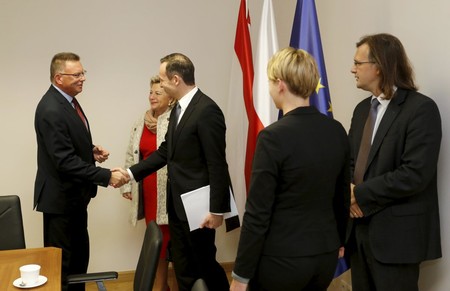 Spotkanie z przedstawicielami Nadrenii-Palatynatu w Urzędzie Marszałkowskim, Fot. Mikołaj Kuras