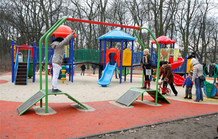 Dobre praktyki w rewitalizacji: park na Bydgoskim Przedmieściu w Toruniu; fot. Andrzej Goiński