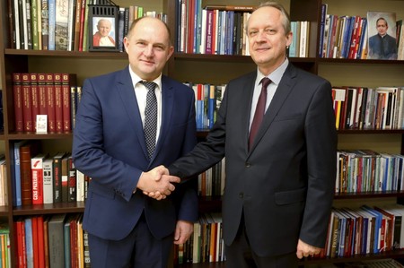 Wizyta ambasadora Averyanova w Urzędzie Marszałkowskim, fot. Mikołaj Kuras