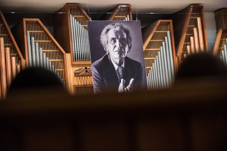 Finał obchodów setnej rocznicy urodzin Jerzego Pietrkiewicza w Filharmonii Pomorskiej, fot. Tymon Markowski