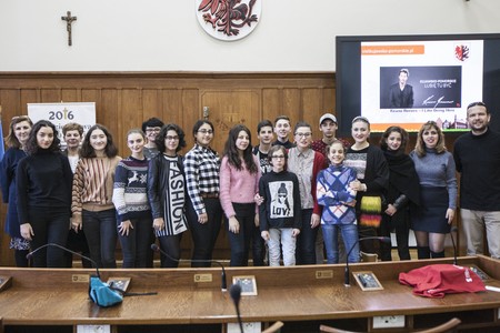 wymiana szkolna pomiędzy V LO a LTD American-Georgian School Progress z Kutaisi