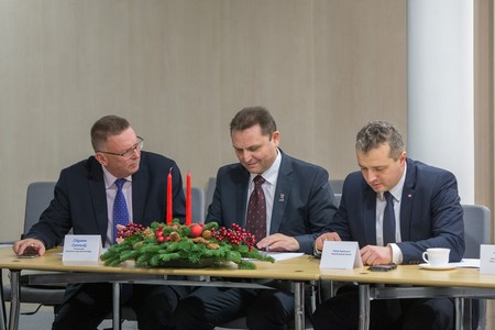 Członkowie K-PWRDS na spotkaniu w dniu 20.12.2016 r.