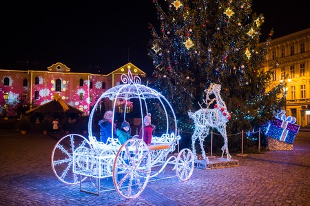 Kreacja świąteczna w Bydgoszczy, fot. Tymon Markowski