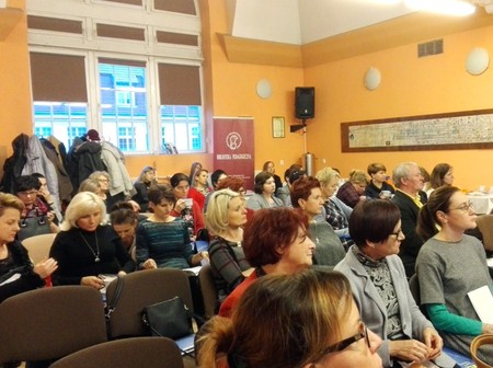 Nauczyciele uczestniczący w konferencji