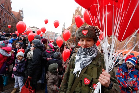 Finał WOŚP w Toruniu, fot. Mikołaj Kuras