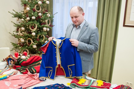 Stroje ludowe przekazały firma Webfolk z Chełmna oraz Zespół Pieśni i Tańca Ziemia Bydgoska, fot. Jacek Piotrowski