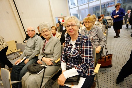 Spotkanie w Urzędzie Marszałkowskim na temat nowych możliwości i form współpracy w działalności na rzecz seniorów, fot. Mikołaj Kuras