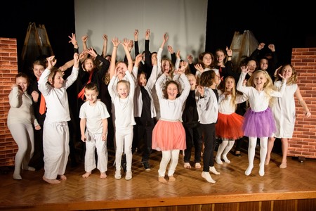 Grupa teatralna ,,Bajzel'', fot. MGOK Mrocza