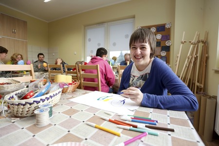 Ośrodek Wsparcia Caritas, Środowiskowy Dom Samopomocy w Chełmnie, fot. Mikołaj Kuras