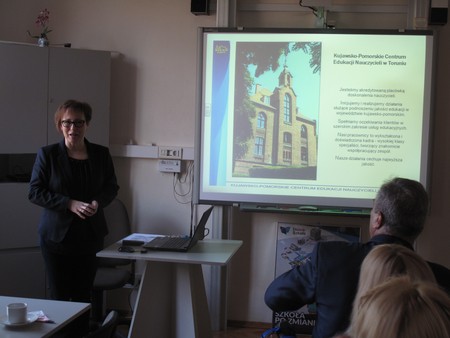 Wizyta pedagogów z Obwodu Chmielnickiego w Kujawsko-Pomorskim Centrum Edukacji Nauczycieli