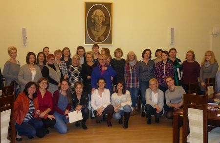 Uczestniczki szkolenia międzynarodowego