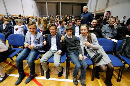 Uroczystość wręczenia nagród sportowcom, fot. Mikołaj Kuras