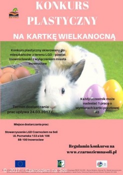 Plakat – Konkurs Plastyczny na kartkę wielkanocną