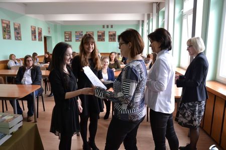 Wręczenie dyplomów