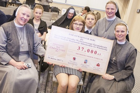 Konferencja prasowa podsumowująca charytatywny aspekt Balu Marszałka, fot. Andrzej Goiński/UMWKP