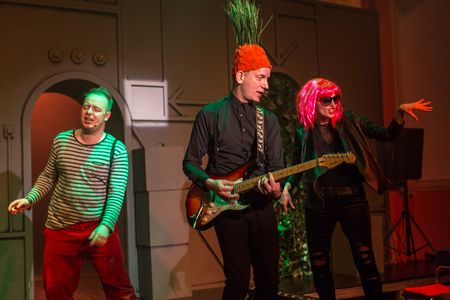 Próba do spektaklu „Jacek i Placek na tropie księżyca”, fot. Szymon Zdziebło/tarantoga.pl