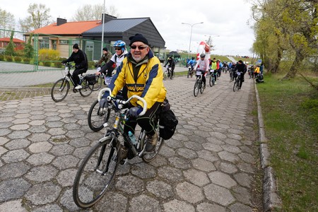 Trasa włocławskiego rajdu liczyła około 30 kilometrów i wiodła malowniczymi drogami Gostynińsko-Włocławskiego Parku Krajobrazowego, fot. Mikołaj Kuras