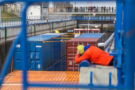 Śluzowanie we Włocławku, fot. Szymon Zdziebło/Tarantoga.pl