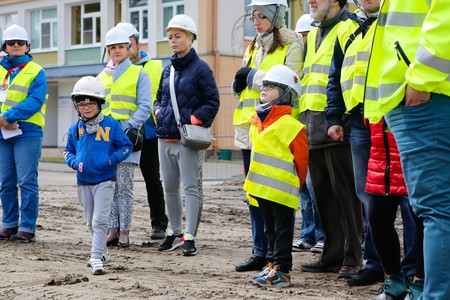 Zwiedzanie rozbudowy Wojewódzkiego Szpitala Zespolonego im. Rydygiera w Toruniu, fot. Szymon Zdziebło/tarantoga.pl