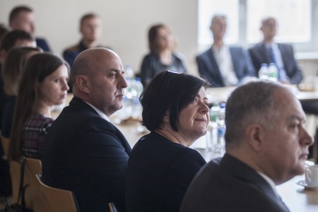 Realizatorzy Trampoliny, holistycznego programu adresowanego do młodzieży z tak zwanych trudnych środowisk, fot. Andrzej Goiński