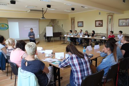 Szkolenie „Coaching rodzinny – techniki i narzędzia wsparcia systemu rodzinnego”, Inowrocław 23-24 maj 2017r. fot. Departament Spraw Społecznych, Wdrażania EFS i Zdrowia