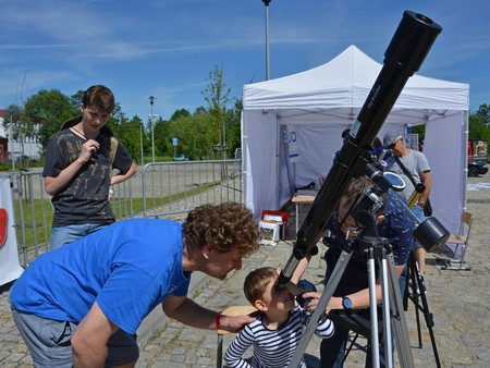 Astrobazowicze na Naukowej Petardzie, fot. R. Drozdowska