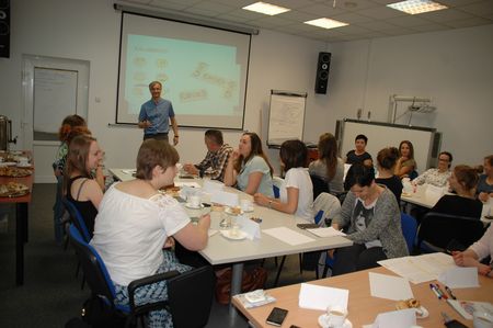 Szkolenie „Coaching rodzinny – techniki i narzędzia wsparcia systemu rodzinnego”, Toruń 8 – 9 czerwca 2017r. fot. Departament Spraw Społecznych, Wdrażania EFS i Zdrowia