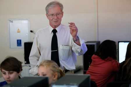 Zajęcia w Gimnazjum i Liceum Akademickim w Toruniu, fot. Mikołaj Kuras dla UMWKP