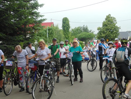 Rodzinny rajd rowerowy w Brodnicy, fot. Jacek Grzybowski