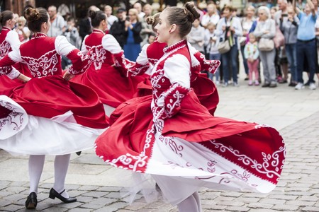 Polonijny Zespół Pieśni i Tańca Wisła w Toruniu, fot. Andrzej Goiński/ UMWKP